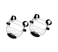 TOYANDONA 2pcs Removable Sparring Face Guard for Taekwondo Karate Lightweight Durable Martial Arts Headgear Comfortable Protection for Training Competition