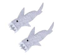 TOYANDONA 2pcs Reptile Accessories Bearded Dragon Outfits Chameleon Gecko Lizard Clothing Shark Suit Party Wear