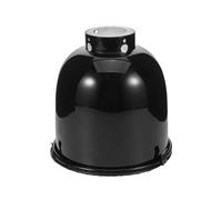 TOYANDONA 2Pcs Reptile Heat Lamp Shade with 5.5 Inch Deep Dome Reflector Optical Reflection Heat Lamp Cover for Bearded Dragon Turtle Snake with Anti-Scald Mesh Guard for