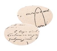 TOYANDONA 2pcs Retro Fabric Ceiling Light Cover Lampshade Diffuser for LED Downlight, Heat-Resistant Spotlight Shade with Soft Light Protection, 6cm Diameter, Suitable for Nursery and Rooms