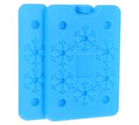 TOYANDONA 2pcs Reusable Ice Packs 200ml for Cooler Bags and Air Conditioner Ice Box, Portable Freezer Blocks for Outdoor Camping, Travel, and Food Freshness Maintenance