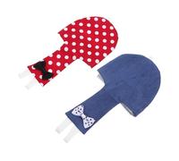 TOYANDONA 2pcs Reusable Parakeet Diaper Flight Suit with Bowknot Washable Bird Clothing for Pet Birds Prevents Leakage and Mess Comfortable Fit for Budgie Cockatiel Pigeon Denim