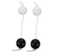 TOYANDONA 2pcs Rhythm Shaker African Music Instrument for Percussion Safe Material Smooth for Beginners Professionals for Family Gatherings and Educational Use