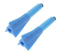 TOYANDONA 2pcs Rockets Eva Foam Throwing Gliding Rockets Red Outdoor Flying for Entertainment, Parent Play Random Color