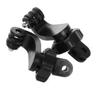 TOYANDONA 2pcs Rotary Extension Adapter for Camera Vertical Horizontal Mount Compatible with Gopro Action Cameras Secure Nut Tightening Tripod Accessories Clamp