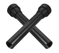 TOYANDONA 2pcs round Trampoline Leg Pads Rubber Covers for Outdoor Bounce Parts, Universal Trampoline Leg Tube Replacements with Safety Protection