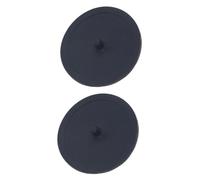 TOYANDONA 2Pcs Rubber Backflush Disc Cleaning Mats for Espresso Machine Grouphead Washable Coffee Machine Cleaning Tool for Flow Maintenance