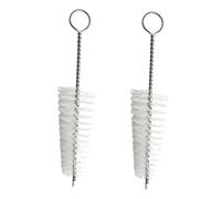 TOYANDONA 2pcs Saxophone Sound Hole Nylon Cleaning Brushes for Wind Instruments Stainless Steel Core Long Reach Multipurpose Maintenance Tool for Clarinet Flute Trumpet for Beginners and