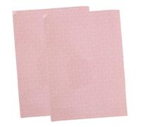 TOYANDONA 2pcs Scale Red Brick Design Wall Stickers for Outdoor Decor Easy to Apply House Scene Stickers for Creative Dollhouse Renovation
