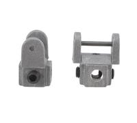 TOYANDONA 2pcs Scroll Saw Blades Holders Clamp Brackets, Metal Plain-end Blade Adapter with Ergonomic Design for Metalworking and Professional Workshops