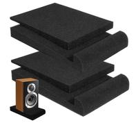 TOYANDONA 2pcs Shockproof Sponge Pad for Speaker Isolation Pads Sound Isolation to Reduce Speaker Vibration in Home Studio