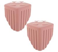 TOYANDONA 2pcs Silicone Collision Corner Guards for Window Frame Edges Bump Window Corners Protection for Home Office Safety