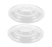 TOYANDONA 2pcs Silicone Diaphragm and Flange Inserts for Wearable Breast Pumps Comfortable Fit Durable Design Washable Pump Accessories for Nursing Mothers Compatible with Various Models
