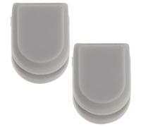 TOYANDONA 2pcs Silicone Noise Reduction Pads for Vinyl Record Player and Turntable Cover, Sound Isolation Anti-vibration Cushion Protector for Studio and Living Room Use