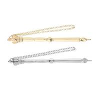 TOYANDONA 2pcs Silver Zinc Alloy Torah Pointer for Scripture Study