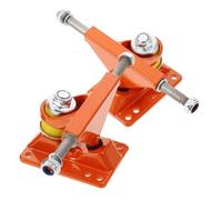 TOYANDONA 2pcs Skateboard Trucks Metal Longboard Bridge for Durable Skateboard Accessory Enhancing Stability and Balance for Skate Truck Repair and Friction Control