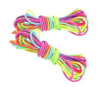 TOYANDONA 2pcs Skipping Jump Rope Elastic Fitness for Indoor Outdoor Exercise Portable Lightweight Design Athletic Skills and Coordination