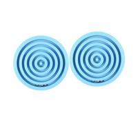 TOYANDONA 2PCS Sky Blue Balancing Maze Ball Game for Parent Early Education Creative Concentration Training with Plastic Beads Fun Labyrinth Puzzle for Boys and Development and Patience