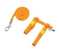 TOYANDONA 2pcs Small Pet Harness Set for Rabbit and Hamster, Comfortable Fabric Chest Strap with Sturdy Traction Rope, Unique Shape Design for Daily Walking and Outdoor Use