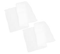 TOYANDONA 2pcs Snowflake Cotton Fake Blanket Christmas Party Decorations Craft Mats Photo Prop for Christmas Village Winter Displays