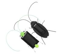 TOYANDONA 2pcs Solar Powered Simulation Insect with Cockroach and Cricket for Students Boys Educational Science Experiment Teaching Tool Solar Energy