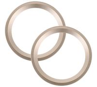 TOYANDONA 2pcs Speaker Decorative Rings Tweeter Frame Rings for DIY Audio Enhancement Subwoofer Speaker Trim Home Stereo Upgrade