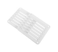 TOYANDONA 2pcs Square Air Vent Grille Nylon Cover for Boat Rv Yacht Camper Louvered Ventilation Panel Heat Dissipation Fresh Air Intake Easy Installation