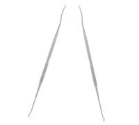 TOYANDONA 2pcs Stainless Steel Bee Grafting Needles Double Headed Beekeeping Tool Lightweight Dual Purpose for Professional and Home Use