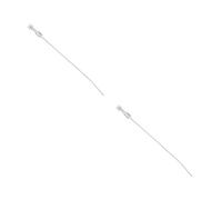 TOYANDONA 2pcs Stainless Steel Insemination Tool for Cattle Durable Easy to Use Artificial Breeding Needle for Home Insemination Compact Design Ensures Accuracy and Safety
