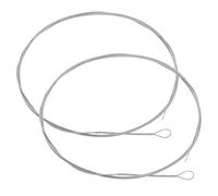 TOYANDONA 2Pcs Steel Dulcimer Strings Replacement Dulcimer Parts Accessory with Crisp Sound and Rich Overtone for Instrument Repair and Maintenance