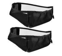 TOYANDONA 2pcs Storage Mesh Bag Hanging Organizer for Stroller Pushchair Wagon Cargo Organizer Diaper Caddy and Phone Holder for Shopping