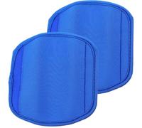 TOYANDONA 2pcs Suitcase Handle Wraps and Stroller Handle Covers Blue Neoprene Soft Grips for Travel Use with High Elasticity and Hand Protection Features