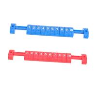 TOYANDONA 2Pcs Table Football Scoring Counters Durable Desktop Game Props for Soccer Score Keeping Scorekeepers for Foosball Matches