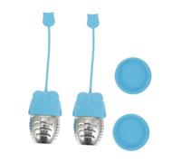 TOYANDONA 2pcs Tea Infusers Reusable Fine Mesh Tea Strainers Portable for Loose Leaf Brewing at Home Office Restaurant