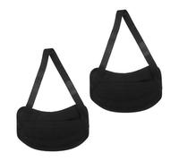 TOYANDONA 2pcs Thickened Canvas Shoulder Pads Felt Cloth Cushioning, Ergonomic Curves for Comfortable Outdoor Use and Furniture Moving, Protects Shoulders from Friction and Provides Support