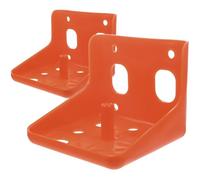 TOYANDONA 2pcs Thickened Plastic Fodder Boxes for Cattle and Sheep, Sturdy and Easy to Mount Salt Block Holders for Farm Livestock Feeding, Cylindrical Design