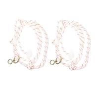 TOYANDONA 2Pcs Thickened Rope Halter for Livestock Management Goat and Sheep with Swivel Snap Hook Essential for Safe and Secure Handling the Farm