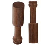 TOYANDONA 2pcs Tibetan Singing Bowl Mallet Wooden Striker for Meditation and Sound Therapy for Yoga Relaxation and Chakra Healing