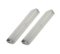 TOYANDONA 2pcs Tinplate Pencil Cases 160X54X20Mm with Flip-Top Lid, Multi-Function Wear-Resistant Pen Organizers for Students, School and Household Daily Use