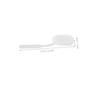 TOYANDONA 2Pcs Toilet Brush with Replaceable Scouring Pad Heads Ergonomic Long Handle Bathroom Cleaning Brush for Floor Bathtub and Toilet Deep Stain Removal