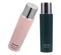 TOYANDONA 2Pcs Travel round Brush Retractable Dual-Use Styling Hair Brush for Blow Drying and Curling Compact Pocket-Sized Hairbrush for Women Men On-The-Go