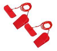 TOYANDONA 2pcs Treadmill Emergency Stop Key Replacement Magnetic Safety Lock Clip Quick Response Strong Hold Compact Design for Running Machine Safety Gym Use