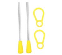 TOYANDONA 2pcs Triangle Iron Percussion Sticks with Nonslip Stability Handle for Early Childhood Music Education and Performance Mallets for Precise Striking and Comfortable Grip