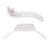 TOYANDONA 2pcs Turtle Tank Basking Platform and Plastic Turtle Ramp with Bridge Shape Portable Multi-use Floating Climbing Platform for Aquatic and Terrarium Accessories