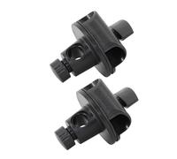 TOYANDONA 2pcs Universal Microphone Arm Clips Adjustable Direction Tripod Pole Accessories with 15mm to 19mm Clamp for Live Broadcast and Studio Microphone Stand