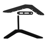TOYANDONA 2pcs Universal Tv Docking Stand Black Iron Tabletop Tv Mount Stand with Easy Installation for Small Living Spaces, Multiple Applications, Maximum Loading 75kg