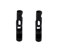 TOYANDONA 2pcs Violin Bow Holder Grip Tool for Beginners Rubber Posture Corrector for Proper Bow Hold Convenient Violin Accessories Black for Teaching and Learning