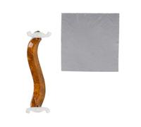 TOYANDONA 2pcs Violin Shoulder Rest for Violin Wipe Cloth for Music Practice and Performance