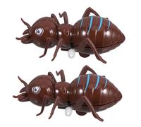 TOYANDONA 2Pcs Wind Up Ants Walking for Fun Trick Party Favors Battery Design Safe and Engaging for Boys