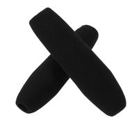 TOYANDONA 2pcs Windproof Microphone Covers Camera Mic Wind Shield Interview Mic Sponge Cover Noise Filter for Video Condenser Microphone Recording